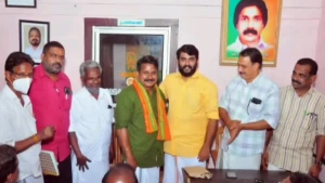 
                        ബബീഷ് ഉണ്ണികുളം ബി ജെ പി ബാലുശ്ശേരി മണ്ഡലം പ്രസിഡന്റ്