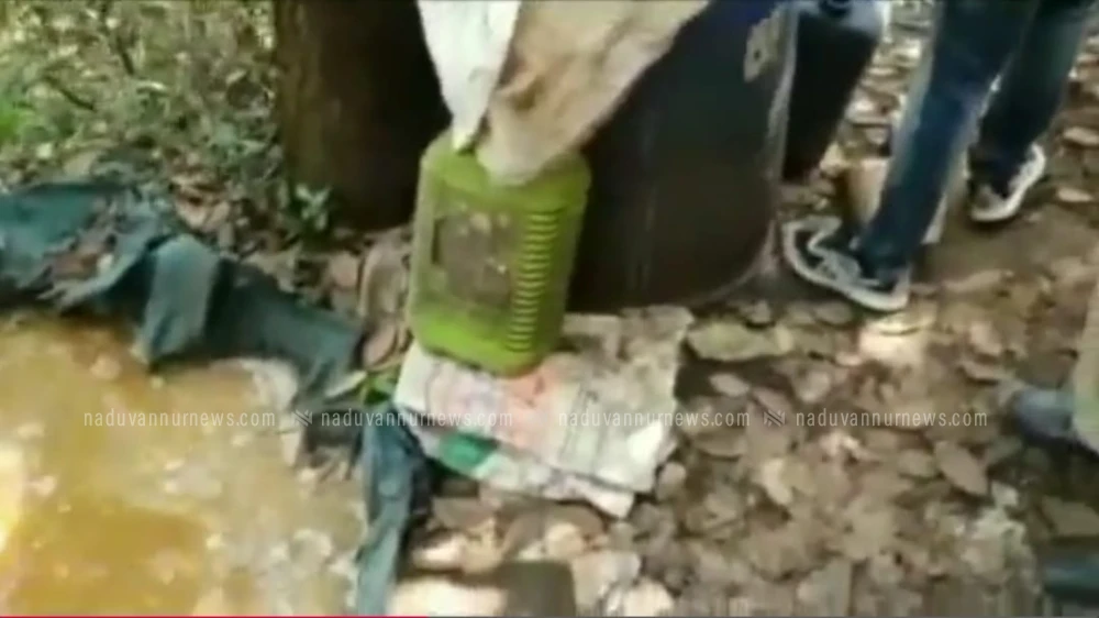 കീഴരിയൂരില്‍ വന്‍ വ്യാജമദ്യ വേട്ട,വാഷും വാറ്റുപകരണങ്ങളും പിടിച്ചെടുത്തു