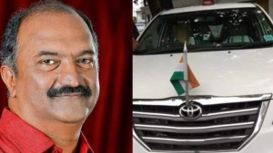 
                        ധനമന്ത്രി കെ. എൻ. ബാലഗോപാലിന്റെ കാറിന്റെ ടയർ ഊരിത്തെറിച്ചു; ഒഴിവായത് വൻ അപകടം