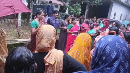 കൈതക്കലിൽ തൊഴിലുറപ്പ് തൊഴിലാളികൾ പ്രതിഷേധ സംഗമവും റാലിയും നടത്തി