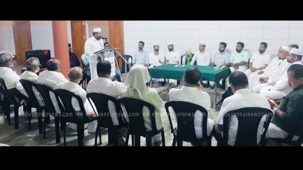 അബുദാബി ചാപ്റ്റർ എസ്.കെ.എസ്.എസ്.എഫ് പ്രതിനിധികൾക്ക് സ്വീകരണം നൽകി