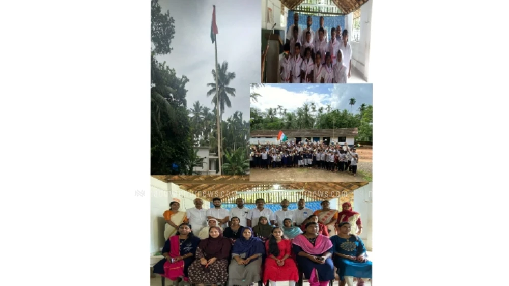ആവേശമായി പനങ്ങാട് സൗത്ത് എ യുപി സ്കൂളിൽ സ്വാതന്ത്ര്യ ദിനാഘോഷം