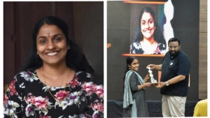 
                        കൈതക്കൽ സ്വദേശി ടി. കെ. മഞ്ജുളയ്ക്ക് വുമൺ ഐക്കൺ അവാർഡ്