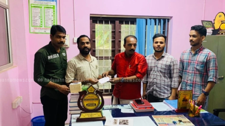 കുഞ്ഞ് ഇവാന് കൈത്താങ്ങായി വാളൂർ നടുക്കണ്ടിപാറ ഗ്രാൻമാ വാട്സ്ആപ്പ് ഗ്രൂപ്പ്