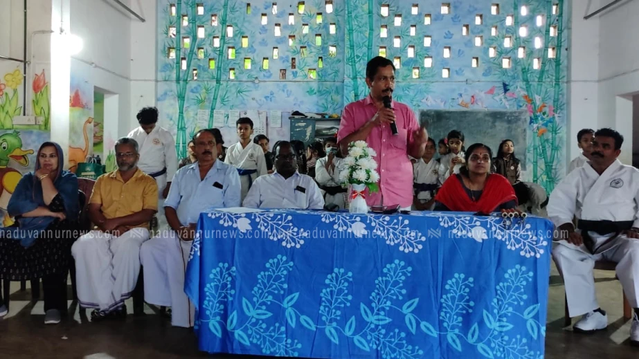 കോട്ടൂർ .എ .യു .പി സ്കൂളിൽ കരാട്ടെ പരിശീലനത്തിനു തുടക്കമായി