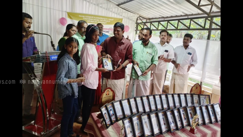 നടുവണ്ണൂർ ഹയർ സെക്കൻഡറി സ്കൂളിൽ എൽ.എസ്സ്. എസ്സ്, യു.എസ്സ്.എസ്സ് വിജയികളെ അനുമോദിച്ചു