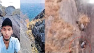 
                        മലയിടുക്കിൽ കുടുങ്ങിയ യുവാവിനായി രക്ഷാപ്രവർത്തനം തുടരുന്നു: ഹെലികോപ്റ്റർ ഉപയോഗിച്ചുള്ള ശ്രമം പരാജയപ്പെട്ടു