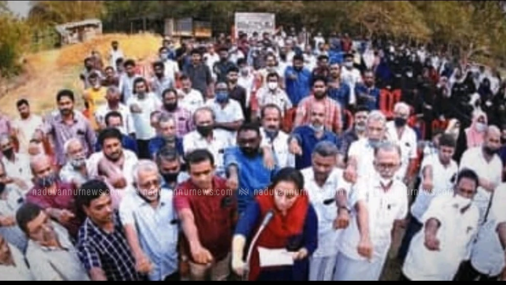  മലിനജല സംസ്കരണപ്ലാന്റ് വരുന്നതിനെതിരേ പ്രതിരോധസംഗമം നടത്തി