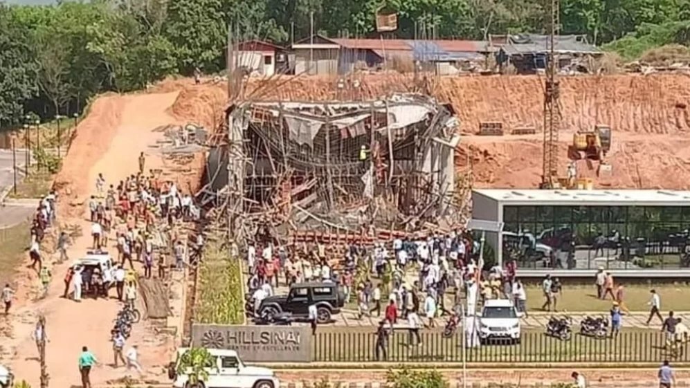  മർക്കസ് നോളജ് സിറ്റി അപകടം; കെട്ടിടം പണി തുടങ്ങാൻ അനുമതി നൽകിയില്ലെന്ന് പഞ്ചായത്ത് അധികൃതർ