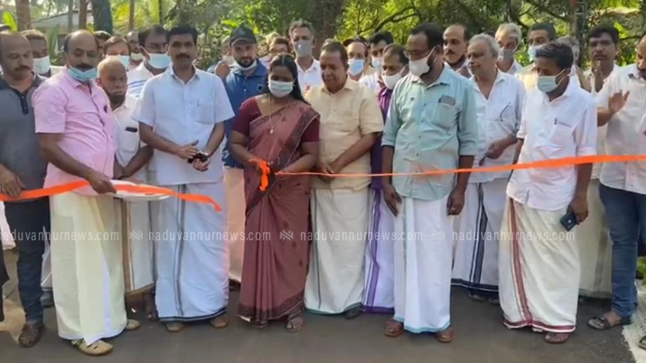 മന്ദങ്കാവ് അക്വഡക്ട് റോഡ് ഉദ്ഘാടനം ചെയ്തു