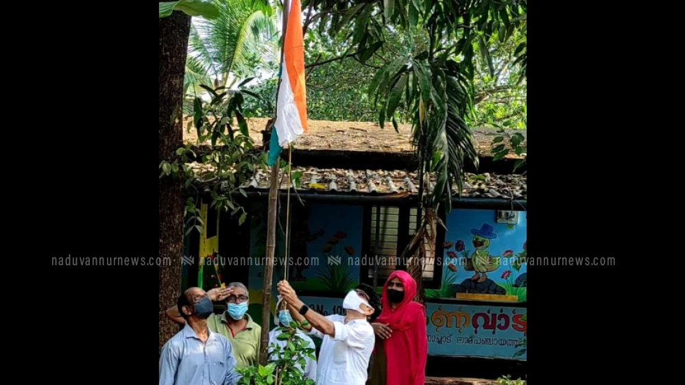 വെള്ളിയൂർ അങ്കണവാടിയിൽ റിപ്പബ്ലിക് ദിനാഘോഷം സംഘടിപ്പിച്ചു