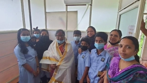 
                        ഡോ: രാധയെ കാവുന്തറ എ.യു.പി സ്കൂൾ ആരോഗ്യ ക്ലബ് ആദരിച്ചു