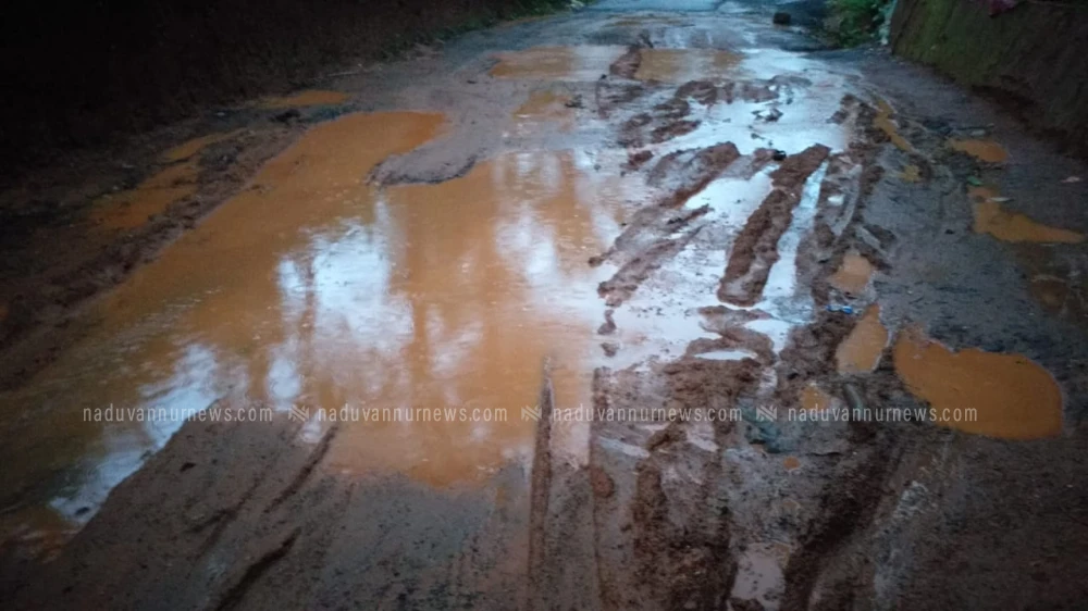 യാത്രക്കാരെ ദുരിതത്തിലാഴ്ത്തി പേരാമ്പ്ര - തറമ്മലങ്ങാടി റോഡ്