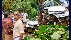 
                        കരുവണ്ണൂരിൽ സ്വിഫ്റ്റ് കാർ നിയന്ത്രണം വിട്ട് മറിഞ്ഞു ,നാല് പേർക്ക് പരിക്ക്