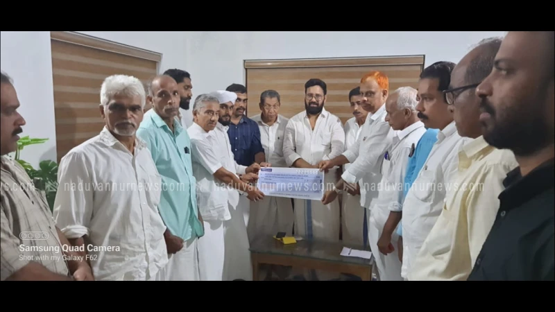 ഇവാൻ ചികിത്സ സഹായ ഫണ്ട്‌ കൈമാറി