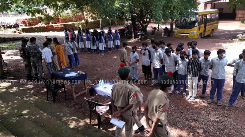 വാകയാട് ഹയർ സെക്കണ്ടറി സ്കൂളിൽ എൻസിസി 30കെ ബറ്റാലിയൻ സെലക്ഷൻ