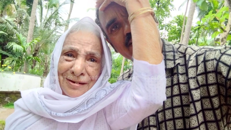 വൃദ്ധ മാതാവിന് തുണയായി ദൈവ ദൂതനായി ദാസൻ