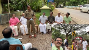 
                        ദയാ റസിഡൻസ് വക സുരക്ഷ കണ്ണാടി സ്ഥാപിച്ചു