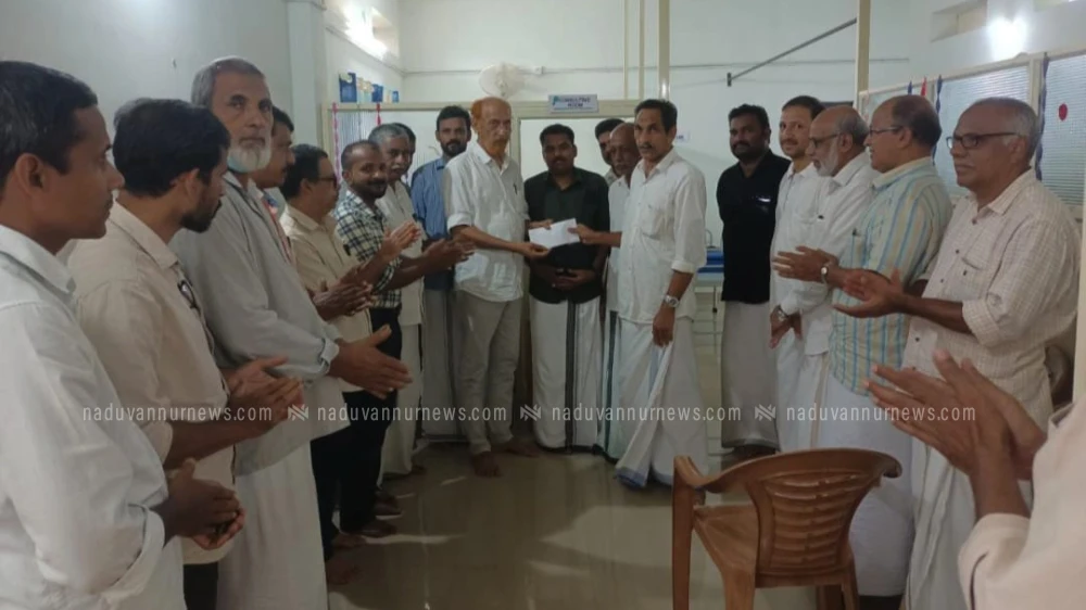 പ്രതീക്ഷ പാലിയേറ്റീവ് കെയറിന് ഖത്തർ കെ.എം.സി.സി ധനസഹായം നൽകി