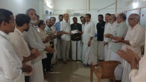 
                        പ്രതീക്ഷ പാലിയേറ്റീവ് കെയറിന് ഖത്തർ കെ.എം.സി.സി ധനസഹായം നൽകി