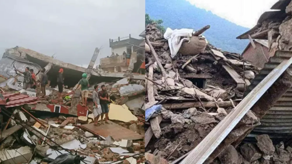 ഇൻഡോനേഷ്യയിൽ പരിഭ്രാന്തി സൃഷ്ടിച്ചുകൊണ്ട് ഭൂചലനം. മരിച്ചവവരുടെ എണ്ണം 162 ആയി ഉയർന്നു