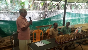 
                        പൂക്കളമത്സര വിജയികൾക്ക് സമ്മാനവിതരണം നടത്തി