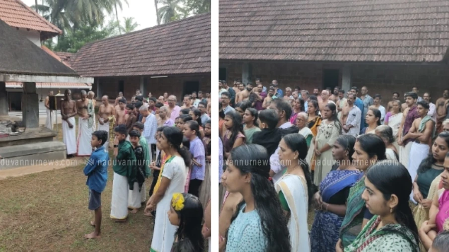  കാവിൽ ശ്രീ സുബ്രഹ്മണ്യ ക്ഷേത്രത്തിൽ നവരാത്രി ആഘോഷം സമാപിച്ചു