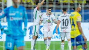 
                        ഹോം ഗ്രൗണ്ടിൽ ബ്ലാസ്റ്റേഴ്സിനെ നിലം പരിശാക്കി എ.ടി.കെ