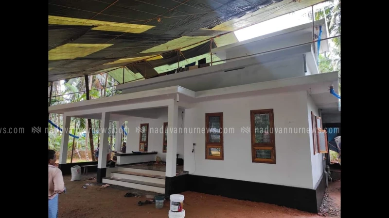 കാവില്‍ സത്യനാഥന്റെ കുടുംബത്തിന് സ്‌നേഹ വീടൊരുക്കി കോണ്‍ഗ്രസ് പ്രവര്‍ത്തകര്‍