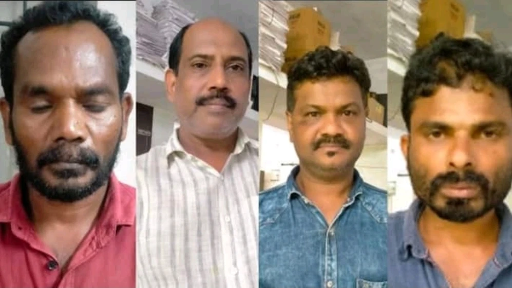  പെൺകുട്ടിയെ കൂട്ടബലാത്സംഗം ചെയ്തു; 4 പേർ അറസ്റ്റിൽ