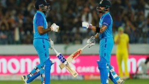 
                        ഓസ്ട്രേലിയക്ക് എതിരെയുള്ള 20-20 പരമ്പര ഇന്ത്യ നേടി