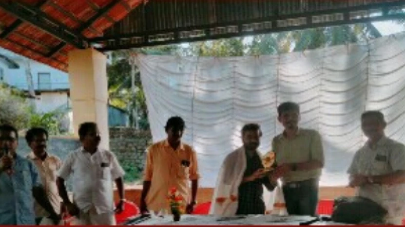  എസ്. കെ പൊറ്റക്കാട് ചെറുകഥ പുരസ്കാര ജേതാവ് അനൂജ് റാമിനെ ആദരിച്ചു