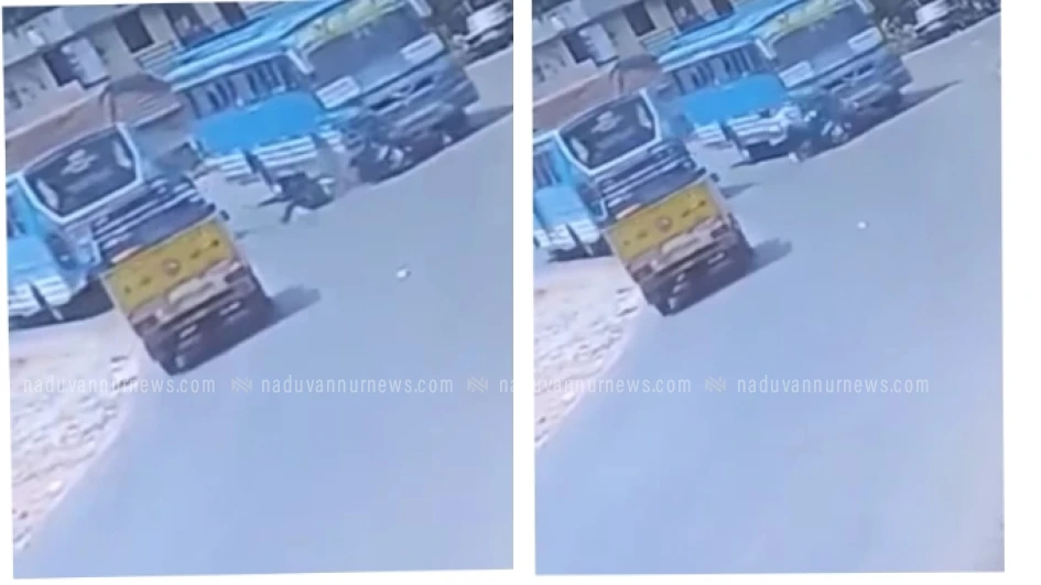  പൂനൂർ ചീനിമുക്കിലെ വാഹനാപകടത്തിൻ്റെ സിസിടിവി ദൃശ്യങ്ങൾ പുറത്ത്