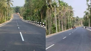 
                        പേരാമ്പ്ര ബൈപ്പാസ് തുറക്കാൻ ഏതാനും ദിവസം മാത്രം:ലൈറ്റ് സ്ഥാപിക്കൽ, റോഡിൽ ലൈനിടൽ  പ്രവൃത്തികൾ  പൂർത്തീകരിച്ചു