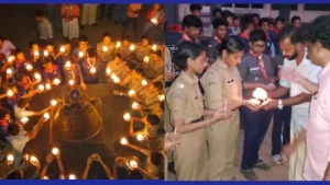 
                        നാഗസാക്കി ദിനത്തിൽ യുദ്ധത്തിനെതിരെ ദീപം തെളിയിച്ച് പയ്യോളി ഗവൺമെൻറ് ഹൈസ്കൂൾ