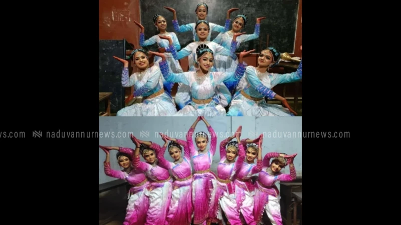 സംഘനൃത്തത്തിൽ ഡബിൾ എ ഗ്രേഡിന്റെ ശോഭയിൽ കോക്കല്ലൂർ ഹയർ സെക്കന്ററി