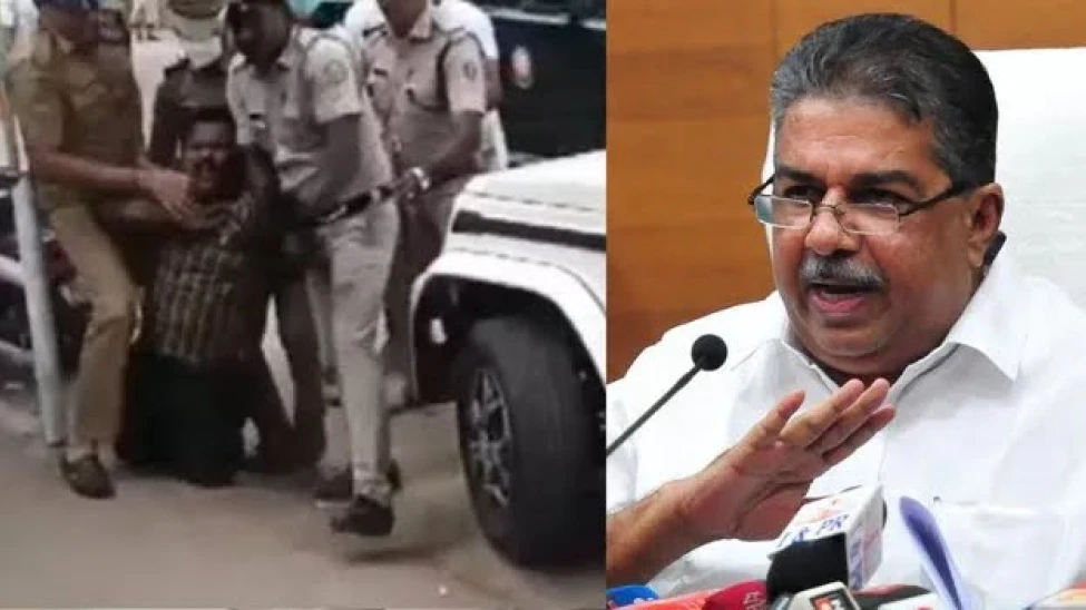  മുഖ്യമന്ത്രിക്കെതിരായി പ്രതിഷേധിച്ച ഭിന്നശേഷിക്കാരനെ മര്‍ദിച്ച സംഭവത്തില്‍ നടപടിയുണ്ടാകും;മന്ത്രി സജി ചെറിയാന്‍