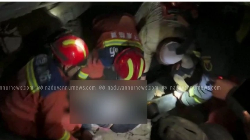 ചൈനയിൽ വൻ ഭൂചലനം; നൂറിലധികം പേർ കൊല്ലപ്പെട്ടു, 