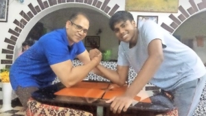 
                        ലോക പഞ്ചഗുസ്തി മത്സരത്തിൽ പങ്കെടുക്കാൻ  കൊയിലാണ്ടി സ്വദേശികളും 