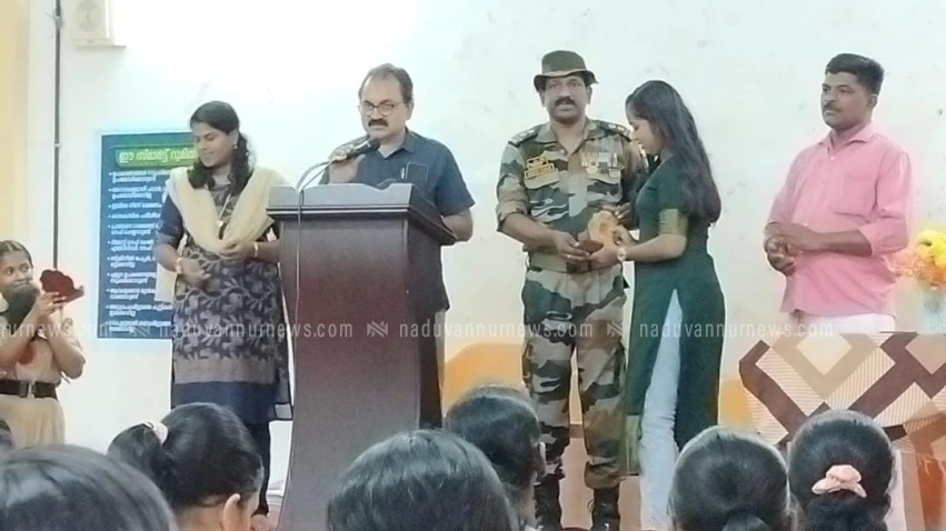 ജി.എച്ച്.എസ്.എസ്. നടുവണ്ണൂരിൽ എൻ.സി.സി. കേഡറ്റുകളെ  ആദരിച്ചു