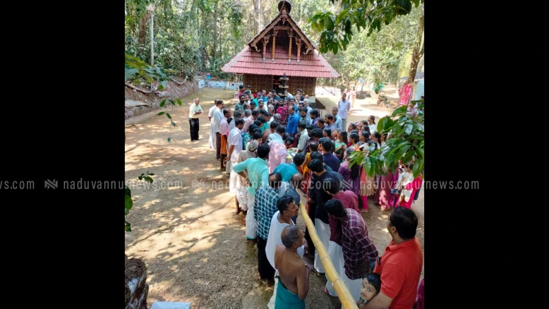  രാമല്ലൂർ കരിങ്ങാറ്റി ശ്രീ ഭഗവതി ക്ഷേത്രോത്സവം കൊടിയേറി