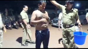 
                        ഭാര്യയെ സഹിക്കാൻ വയ്യ; പേരാമ്പ്ര പൊലീസ് സ്റ്റേഷനിലെത്തി യുവാവ് തീ കൊളുത്താൻ ശ്രമിച്ചു