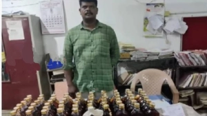 
                        വടകരയിൽ 60 ബോട്ടിൽ വിദേശ മദ്യവുമായി യുവാവ് പിടിയിൽ