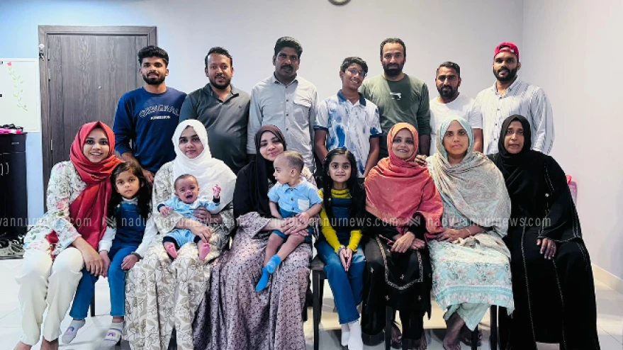 എലങ്കമ്മലിലെ കുന്നുമ്മൽ കുടുംബം ദുബായിൽ സംഗമം നടത്തി