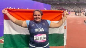 
                        ഏഷ്യൻ ഗെയിംസിൽ വനിതകളുടെ ഷോട്ട്പുട്ടിൽ ഇന്ത്യക്ക് വെങ്കലം