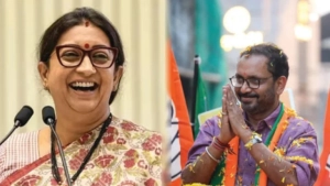 
                        എന്‍ഡിഎ സ്ഥാനാര്‍ത്ഥി കെ സുരേന്ദ്രന്റെ പത്രികാ സമര്‍പ്പണത്തിന് കേന്ദ്ര മന്ത്രി സ്മൃതി ഇറാനി വയനാട്ടിലേക്ക്