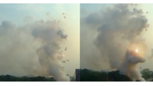 
                        തൃശൂർ പൂരം; അനിശ്ചിതത്വത്തിനൊടുവിൽ വെടിക്കെട്ട് നടന്നത് രാവിലെയോടെ