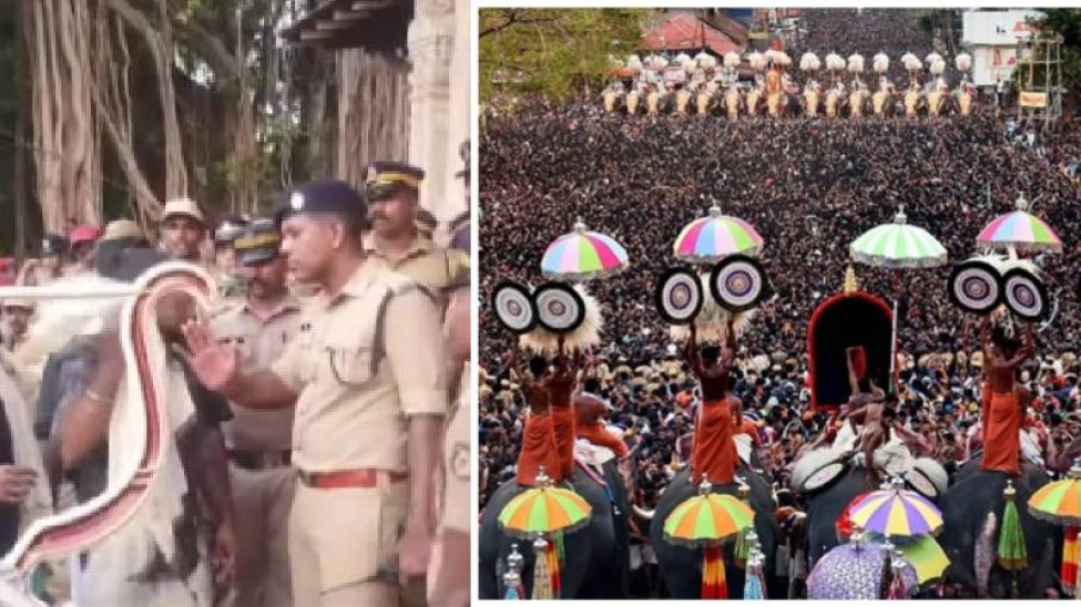  തൃശൂർ പൂരത്തിൽ പോലീസ് ഇടപെട്ട്  അലങ്കോലപ്പെടുത്തിയ സംഭവം; വിശദീകരണം തേടി ഹൈക്കോടതി 