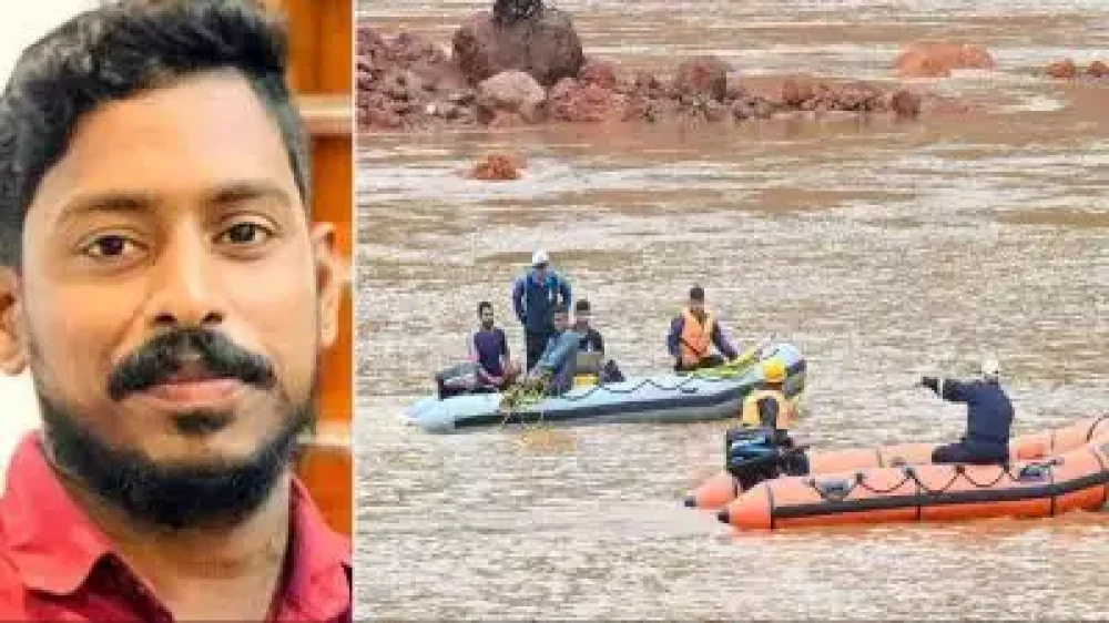 അര്‍ജുന്റെ ലോറിക്കായി വീണ്ടും പരിശോധന; ഡ്രഡ്ജര്‍ എത്തിച്ച് പരിശോധന നടത്തണമെന്ന് നാവികസേന