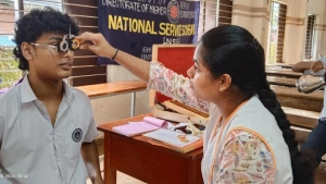 
                        ശിവപുരം ഗവ. ഹയർ സെക്കൻ്ററി സ്കൂളിൽ സൗജന്യനേത്ര പരിശോധനാ ക്യാമ്പ് നടത്തി